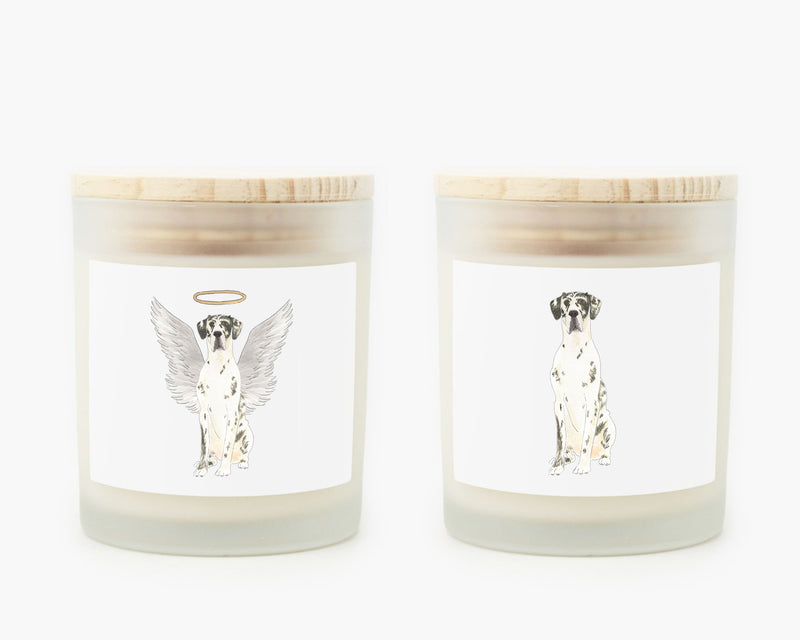 Great Dane (Harlequin) Candle