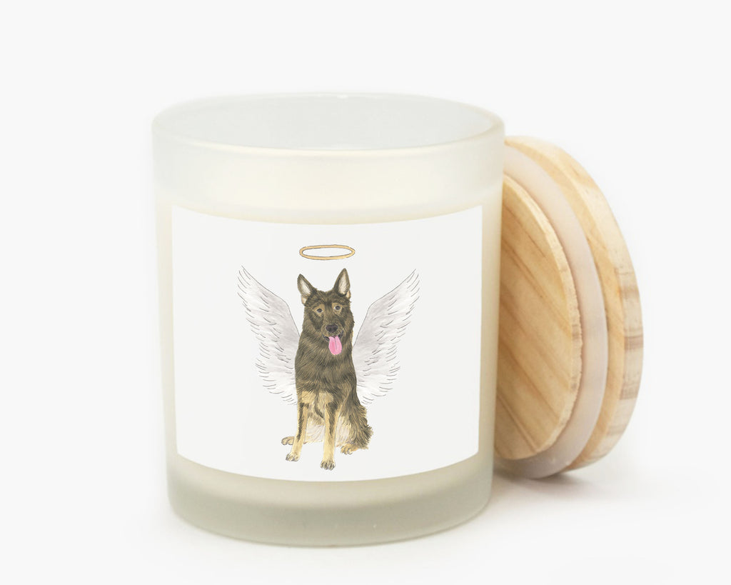 German Shepherd (Sable) Candle
