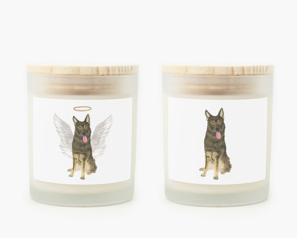 German Shepherd (Sable) Candle