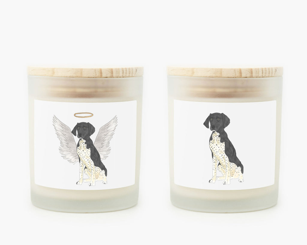German Shorthaired Pointer (Black) Candle