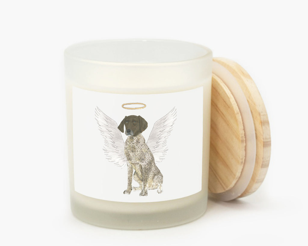German Shorthaired Pointer (Liver) Candle