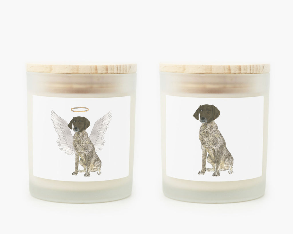 German Shorthaired Pointer (Liver) Candle