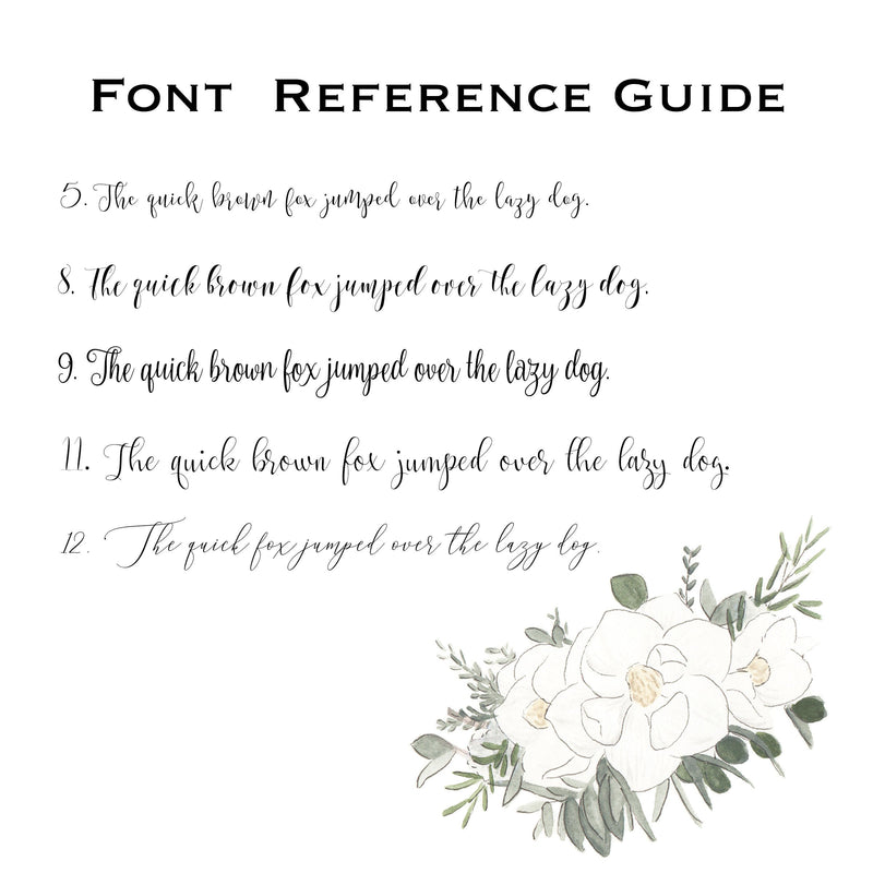 Custom Wedding Crest Program Design