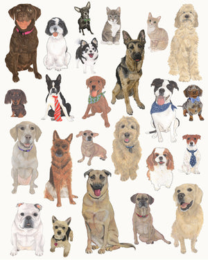 Custom Pet Painting (Classic Style)