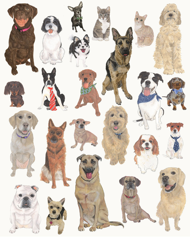 Custom Pet Painting (Classic Style)