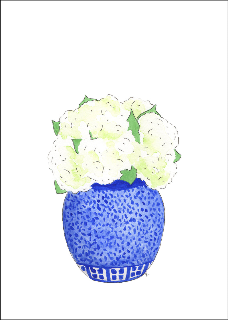 Florals in Chinoiserie Fine Art Prints
