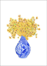 Florals in Chinoiserie Fine Art Prints