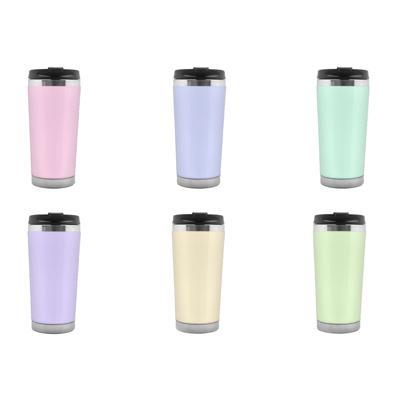 Blue Fawn Tricolor French Bulldog Travel Coffee Mug