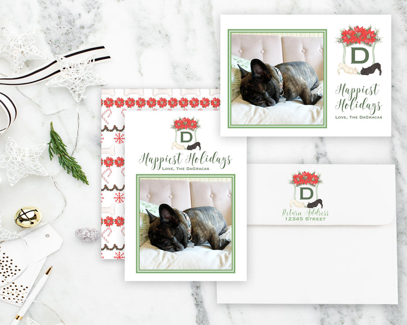 Winter Crest Holiday Cards