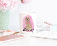 Personalized Golden Retriever Ceramic Mug