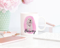 Custom Pet Painting Ceramic Mug