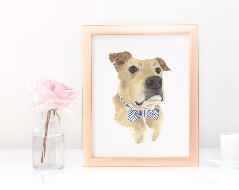 Custom Pet Painting (Bust Style)