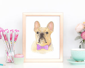 Custom Pet Painting (Bust Style)