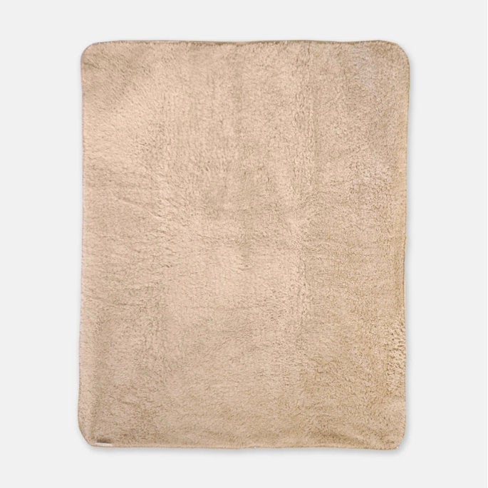 Boxer (Fawn) Sherpa Throw Blanket