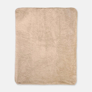 Frenchie (Black & Tan Tricolor) Sherpa Throw Blanket