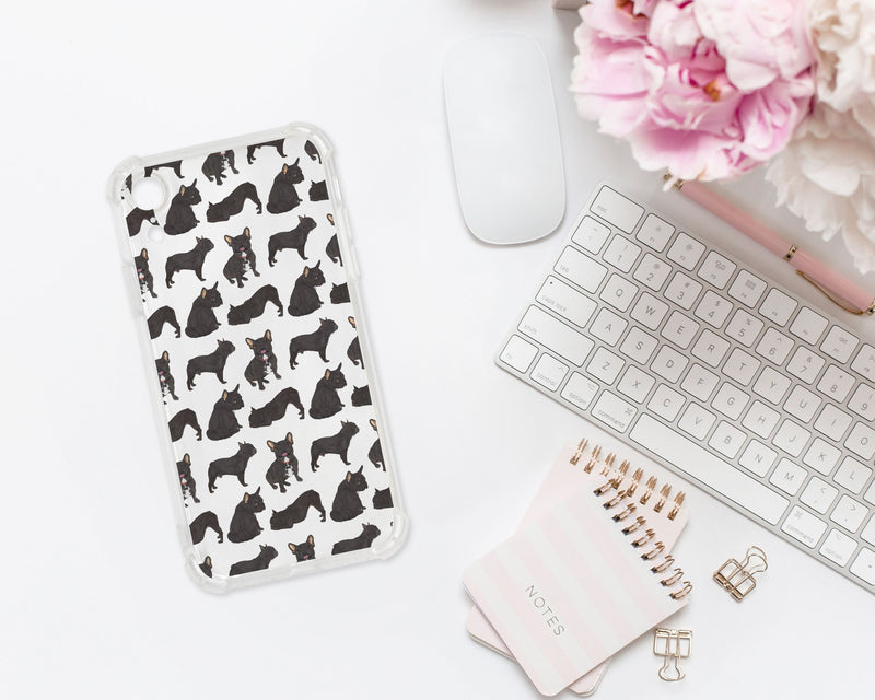 Personalized French Bulldog (Black / Brindle) Cell Phone Case