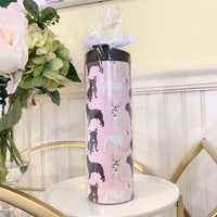 Blue Fawn Tricolor French Bulldog Travel Coffee Mug