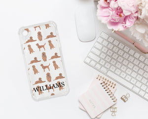Personalized Golden Doodle Cell Phone Case