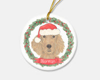 Custom Pet Painting Christmas Ornament