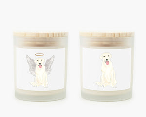 Labrador (White) Candle