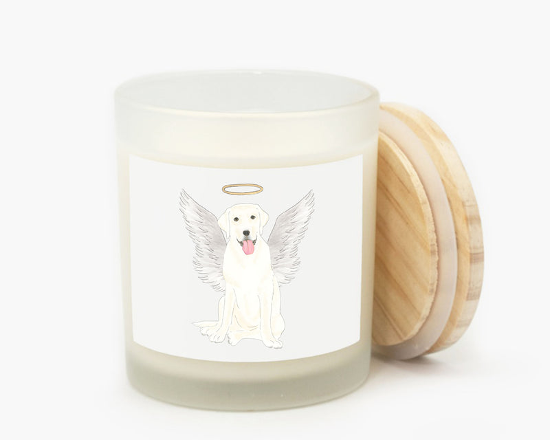 Labrador (White) Candle