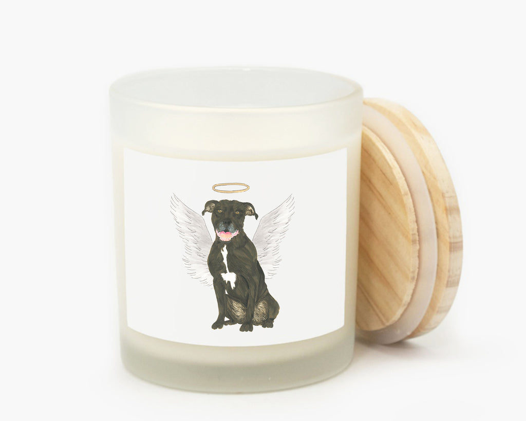 Pitbull (Black) Candle