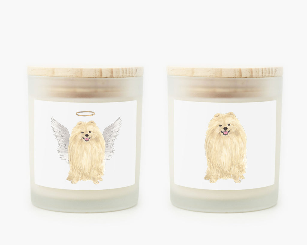 Pomeranian Candle
