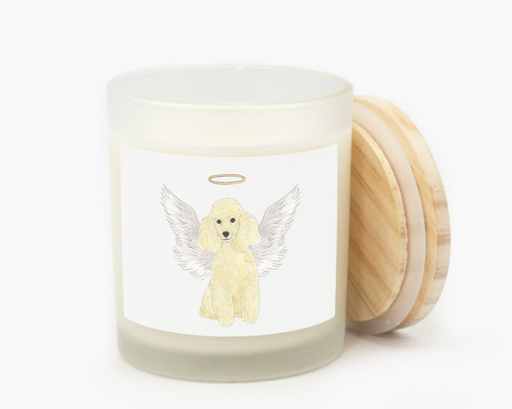 Poodle (Blonde) Candle