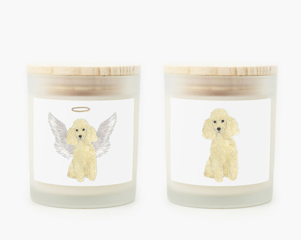 Poodle (Blonde) Candle