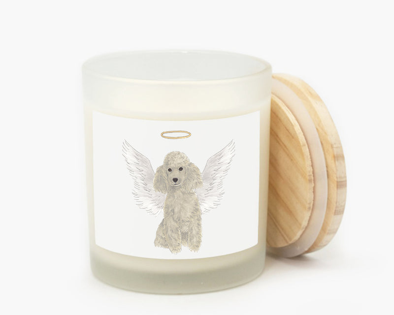 Poodle (Grey) Candle