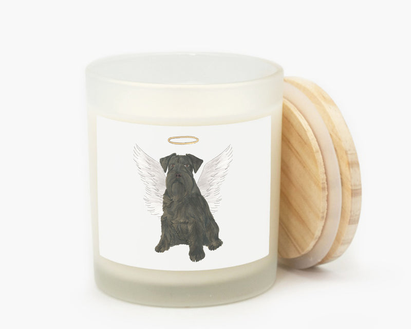 Schnauzer (Black) Candle