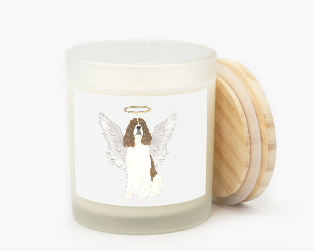 English Springer Spaniel (Liver & White) Candle