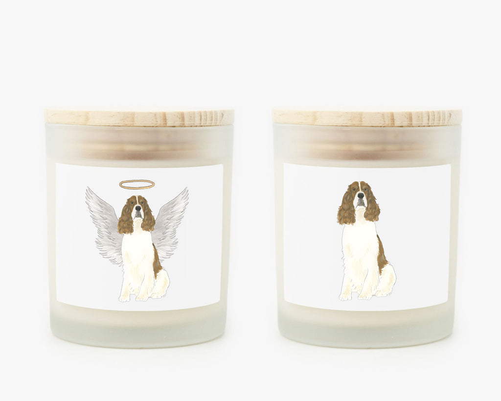 English Springer Spaniel (Red & White) Candle