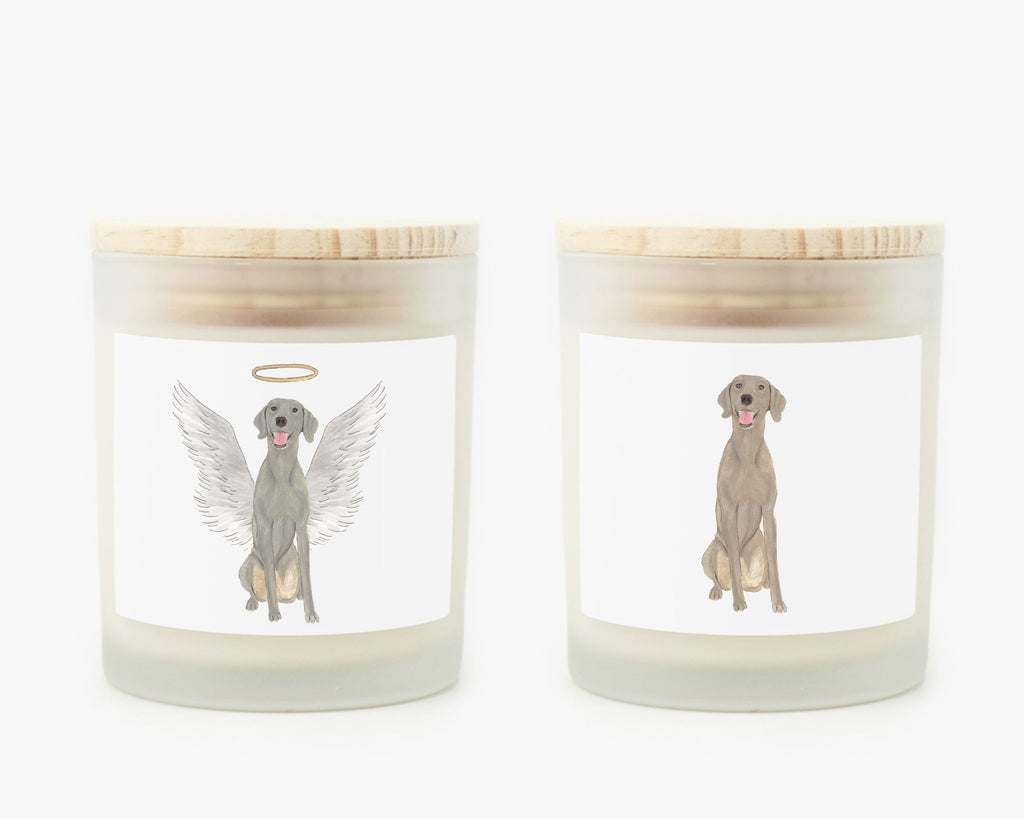 Weimaraner Candle