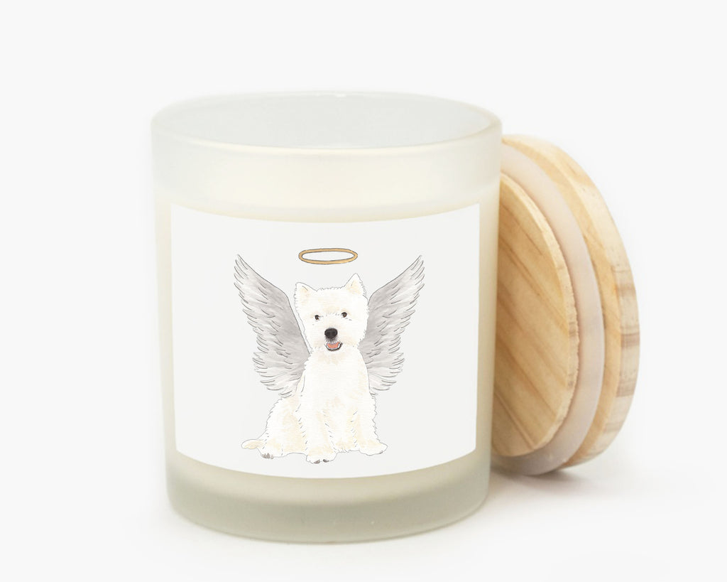 West Highland Terrier Candle